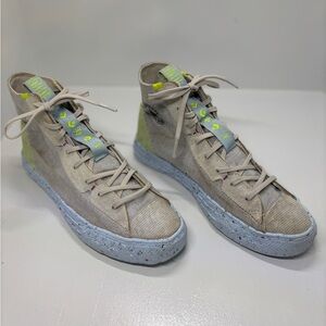 Converse Chuck Taylor All Star High Top Sneakers Men’s 10 Women’s 12 Eco Crater
